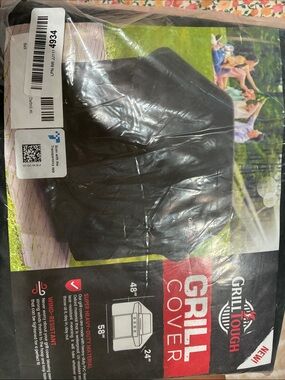 Black Grill Cover — Heavy-Duty 
Price as is not negotiable
